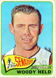 1965 Topps Baseball Cards      336     Woody Held